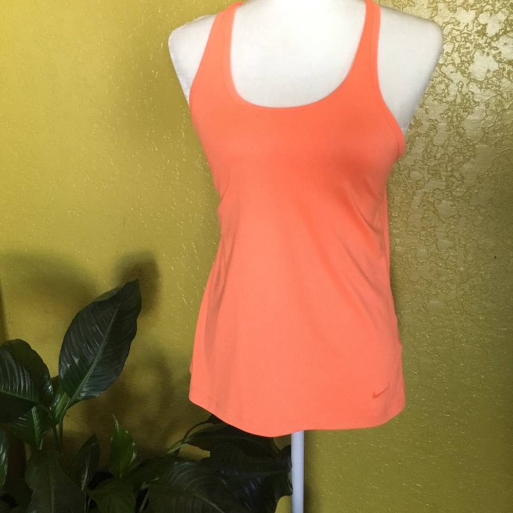 Nike Racerback Tank Top - Orange